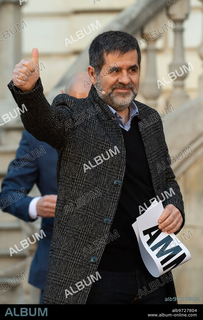 Barcelona, 02/01/2021. Act of unity of the imprisoned politicians, Carme Forcadell, Joaquim Forn, Raúl Romeva, Jordi Sánchez, Jordi Cuixart, Oriol Junqueras, Josep Rull, Jordi Turull and Dolors Bassa. Photo: Pep Dalmau. ARCHDC.