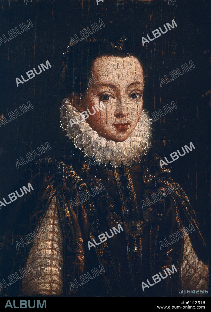 ANTONIO MORO (1519-1576). ISABEL DE VALOIS-TERCERA ESPOSA DE FELIPE II.