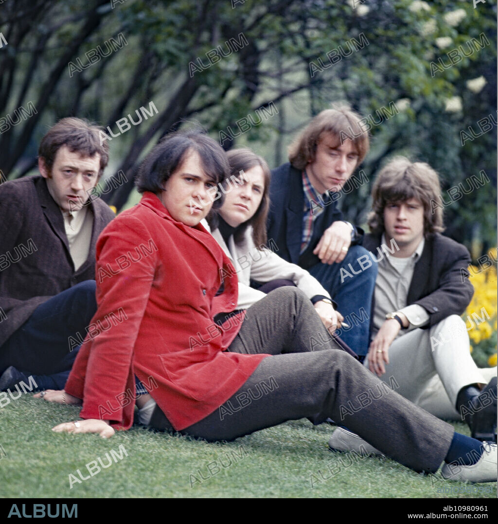 English rock band "The Pretty Things" at London, United Kingdom circa 1965.