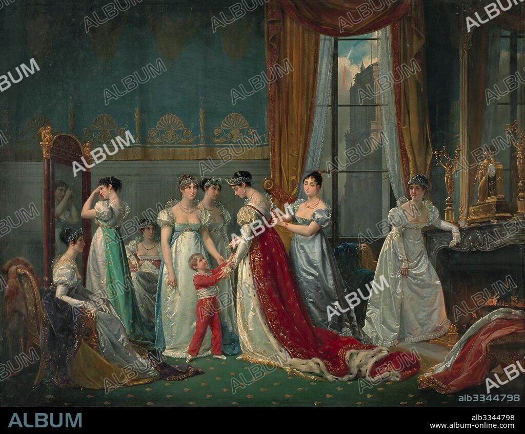JEAN-LOUIS-VICTOR VIGER DU VIGNEAU (HECTOR). Preparation for the coronation.