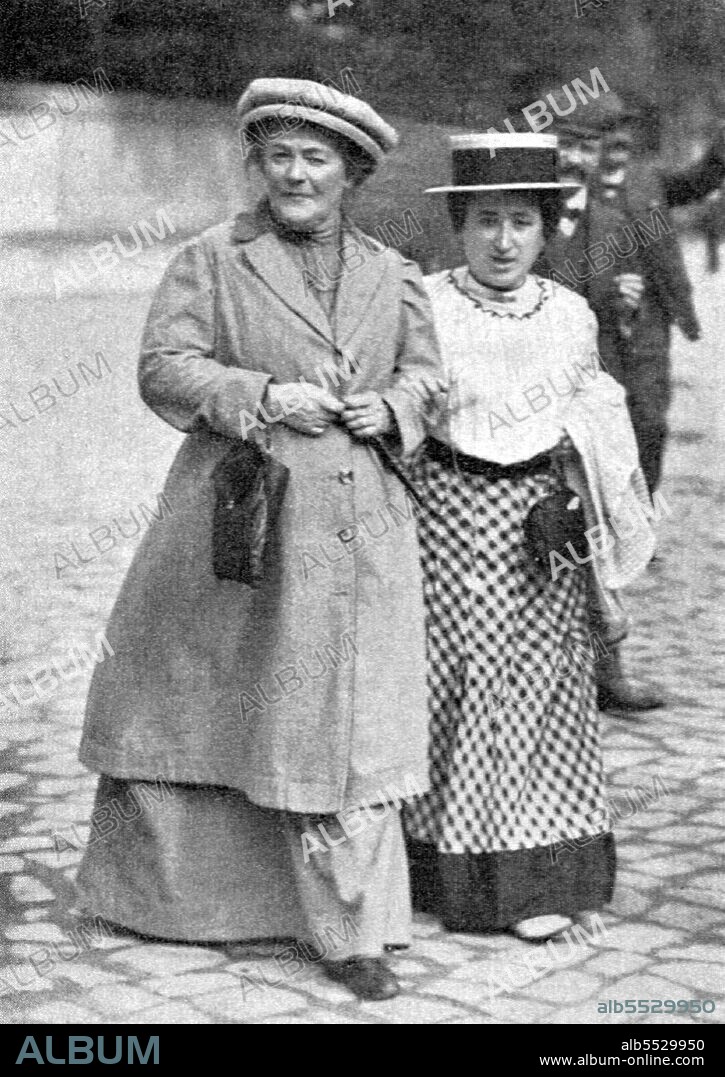 Clara Zetkin (nee Eissner; 5 July 1857 – 20 June 1933) was a German Marxist theorist, activist, and advocate for women's rights. In 1911, she organized the first International Women's Day. Until 1917, she was active in the Social Democratic Party of Germany, then she joined the Independent Social Democratic Party of Germany (USPD) and its far-left wing, the Spartacist League; this later became the Communist Party of Germany (KPD), which she represented in the Reichstag during the Weimar Republic from 1920 to 1933. Rosa Luxemburg (also Rozalia Luxenburg; Polish: Róza Luksemburg; 5 March 1871 – 15 January 1919) was a Marxist theorist, philosopher, economist and revolutionary socialist of Polish-Jewish descent who became a naturalized German citizen. She was, successively, a member of the Social Democracy of the Kingdom of Poland and Lithuania (SDKPiL), the Social Democratic Party of Germany (SPD), the Independent Social Democratic Party (USPD), and the Communist Party of Germany (KPD).