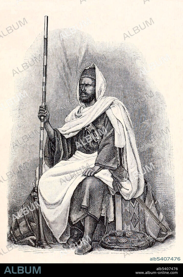North Africa, Moroccan Soldier, 19th Century