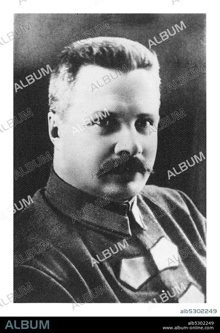 Mikhail Vasilyevich Frunze (1885 – 1925) Bolshevik leader during and just prior to the Russian Revolution of 1917. He is best known for defeating Baron Peter von Wrangel in Crimea.