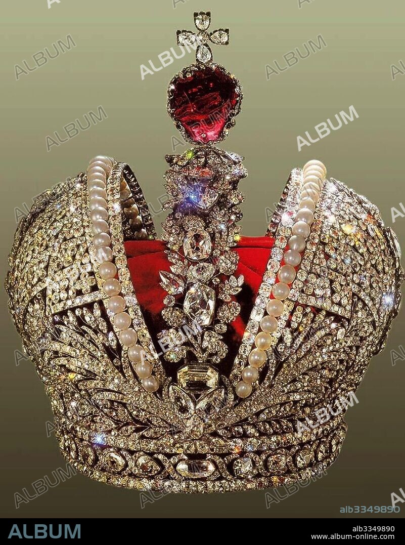 JEREMIAH PAUSIER. The Great Imperial Crown of Russia (Made for the coronation of Catherine II).