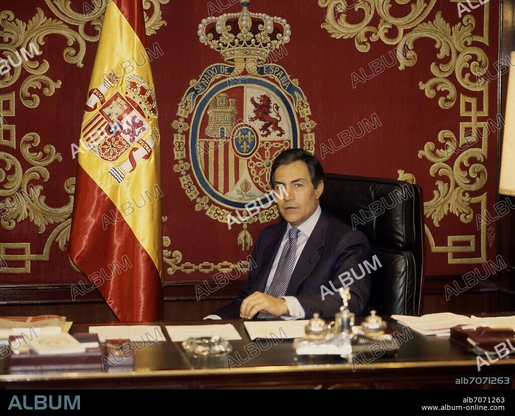 PRESIDENTE DEL SENADO - JUAN IGNACIO BARRERO VALVERDE - 1997.
