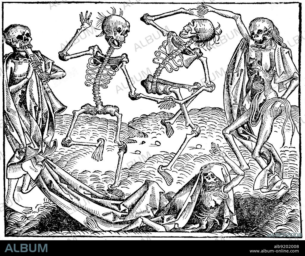 Danse Macabre, Nuremberg Chronicle, 1493