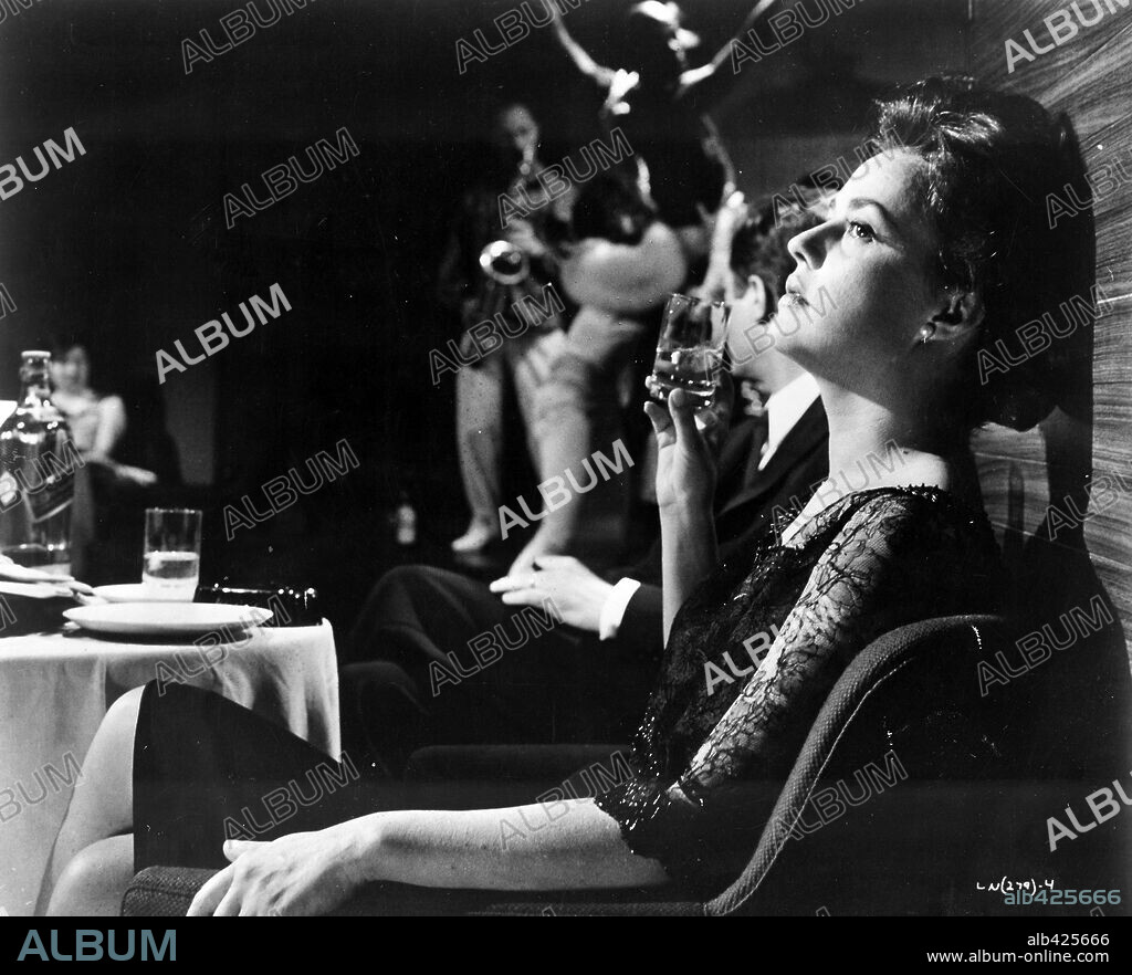 JEANNE MOREAU en LA NOCHE, 1961 (LA NOTTE), dirigida por MICHELANGELO ANTONIONI. Copyright SOFITEDIP NEPI FILM.