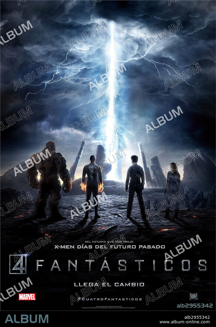 Affiche de LES 4 FANTASTIQUES, 2015 (FANTASTIC FOUR), réalisé par JOSH TRANK. Copyright TWENTIETH CENTURY FOX.