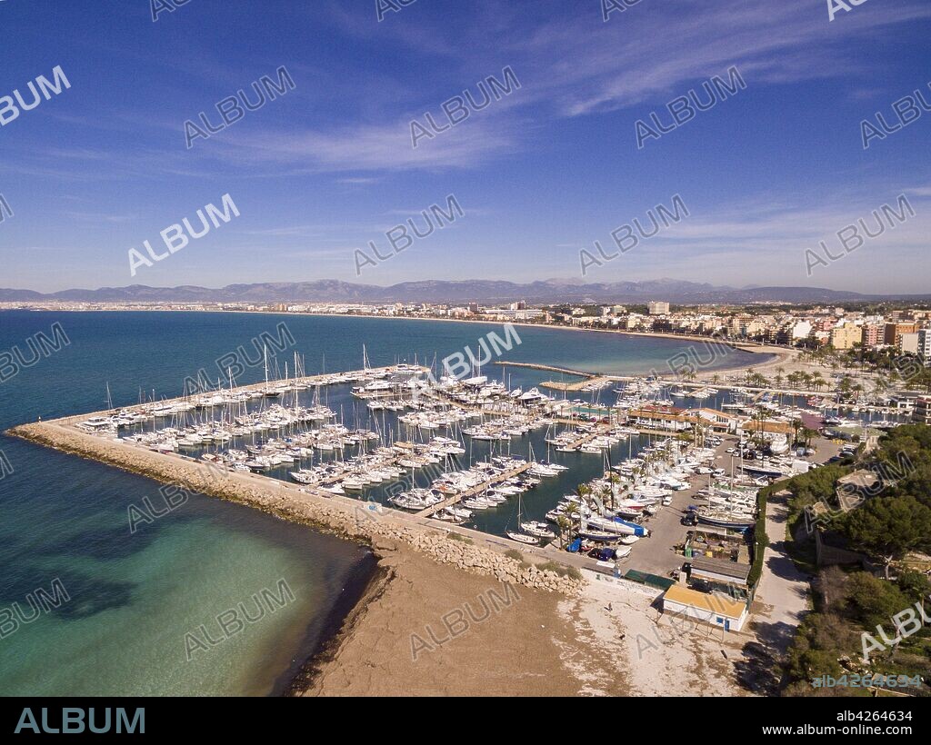 Club Nautico Arenal, Municipality of Llucmajor, Mallorca, balearic islands, spain, europe.