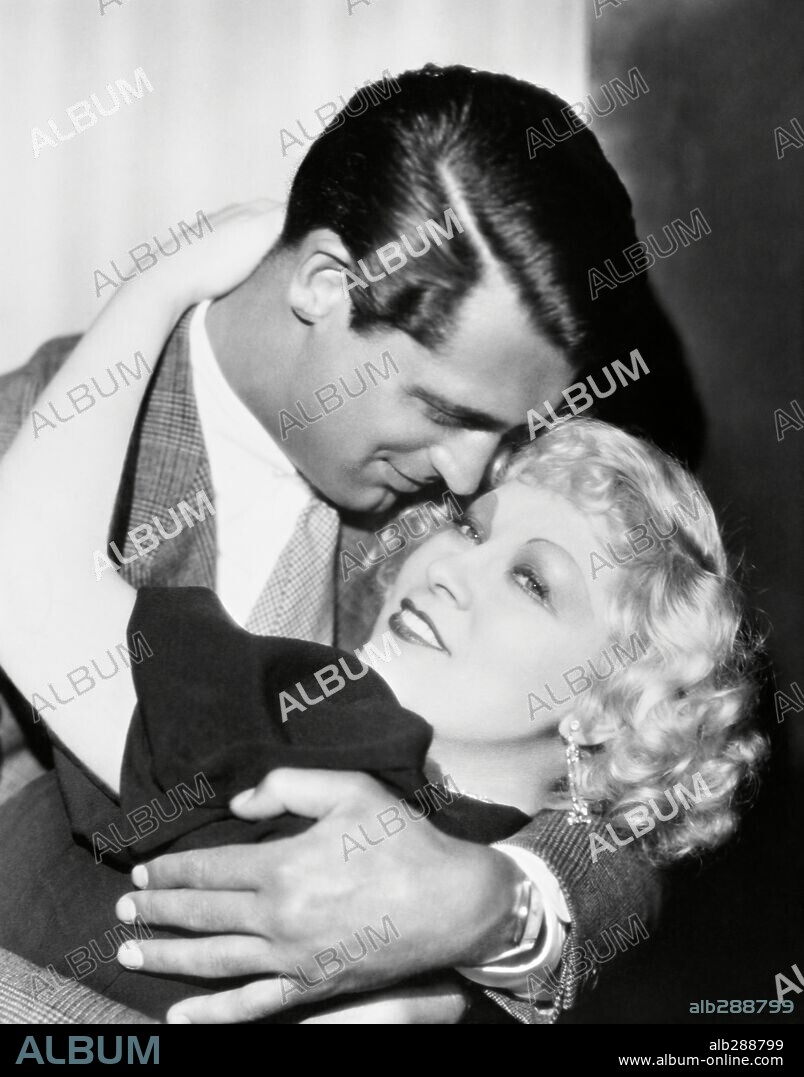CARY GRANT and MAE WEST in I'M NO ANGEL, 1933, directed by WESLEY RUGGLES. Copyright PARAMOUNT PICTURES.
