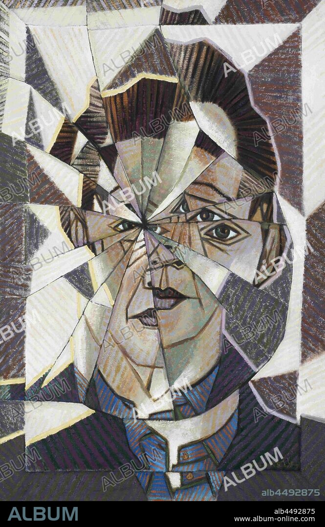 VICTOR VASARELY. Self-Portrait.