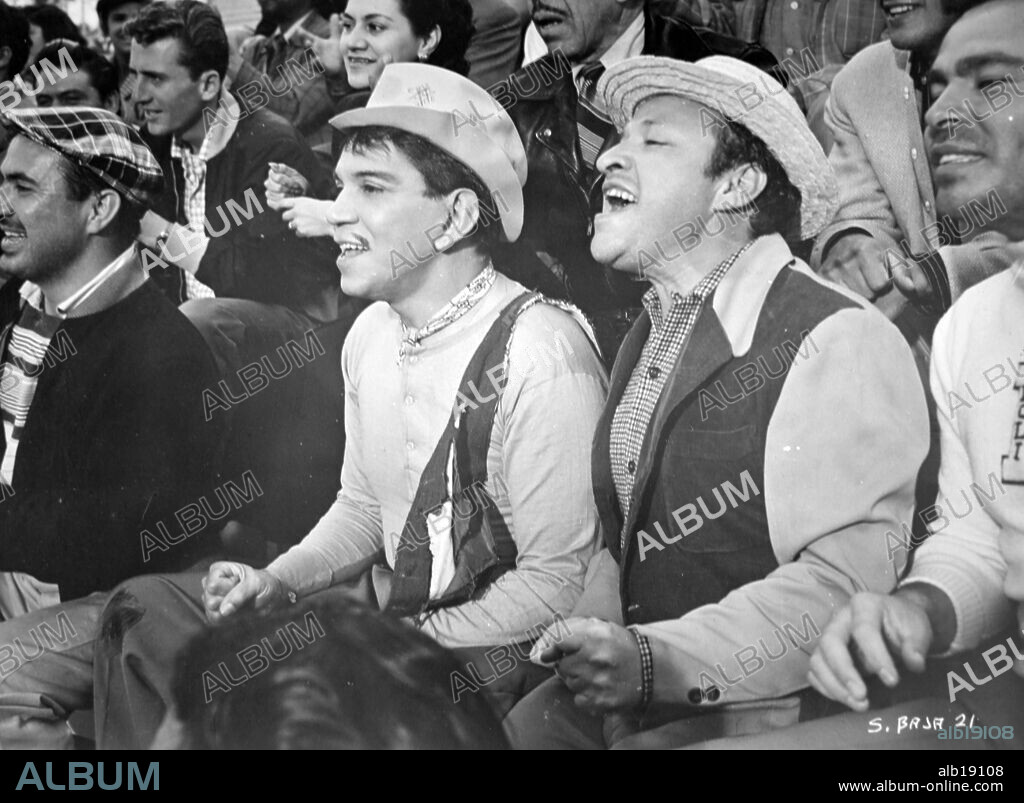 CANTINFLAS in UPS AND DOWNS, 1959 (SUBE Y BAJA), directed by MIGUEL M. DELGADO.