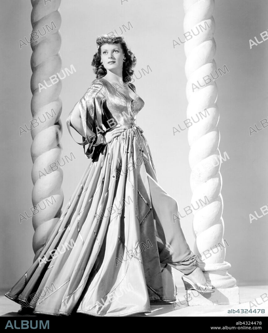MAUREEN O'HARA en BAGDAD, 1949, dirigida por CHARLES LAMONT. Copyright UNIVERSAL PICTURES.