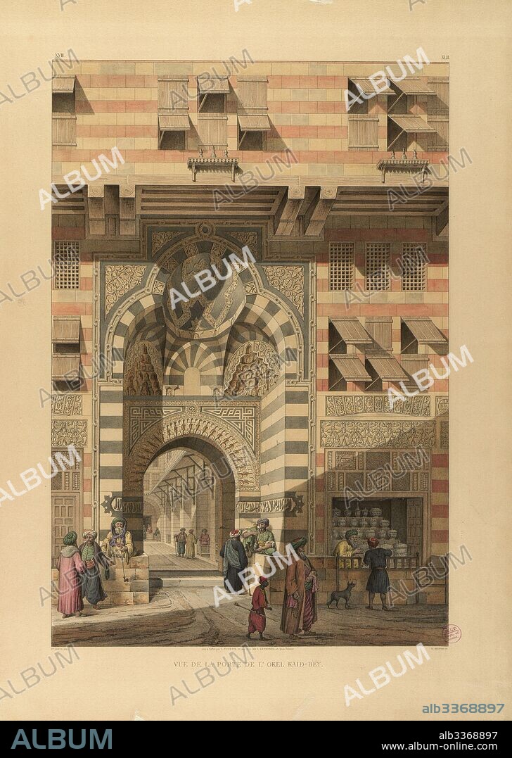 PASCAL-XAVIER COSTE. The Sabil-Kuttab of Sultan Qaitbay.