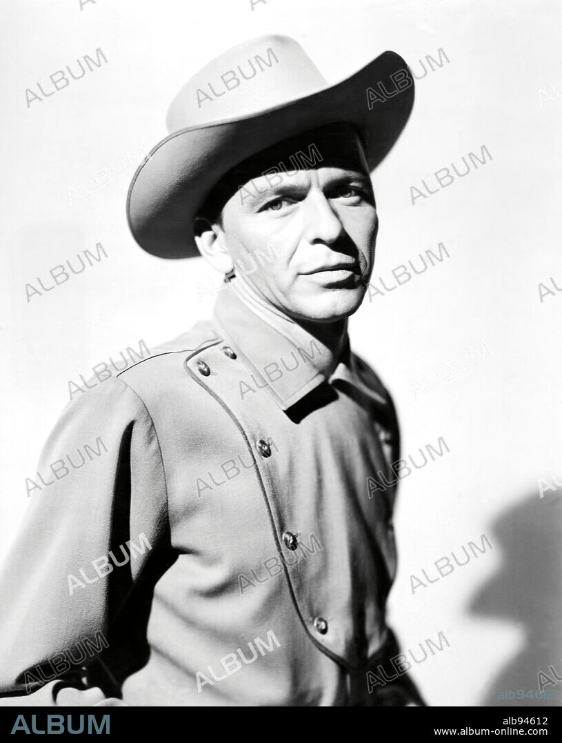 FRANK SINATRA in JOHNNY CONCHO, 1956, directed by DON MCGUIRE. Copyright UNITED ARTISTS.