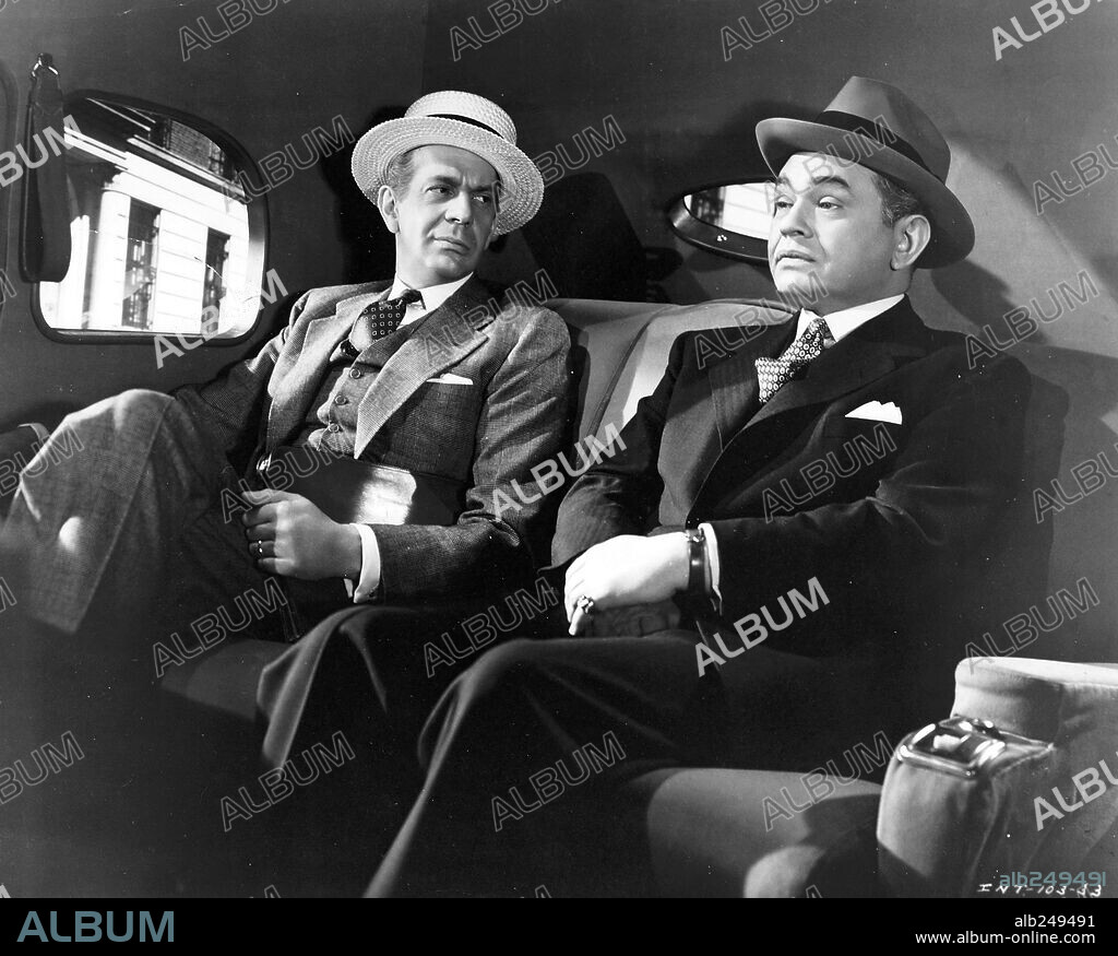 EDWARD G. ROBINSON en LA MUJER DEL CUADRO, 1944 (THE WOMAN IN THE WINDOW), dirigida por FRITZ LANG. Copyright UNIVERSAL PICTURES.