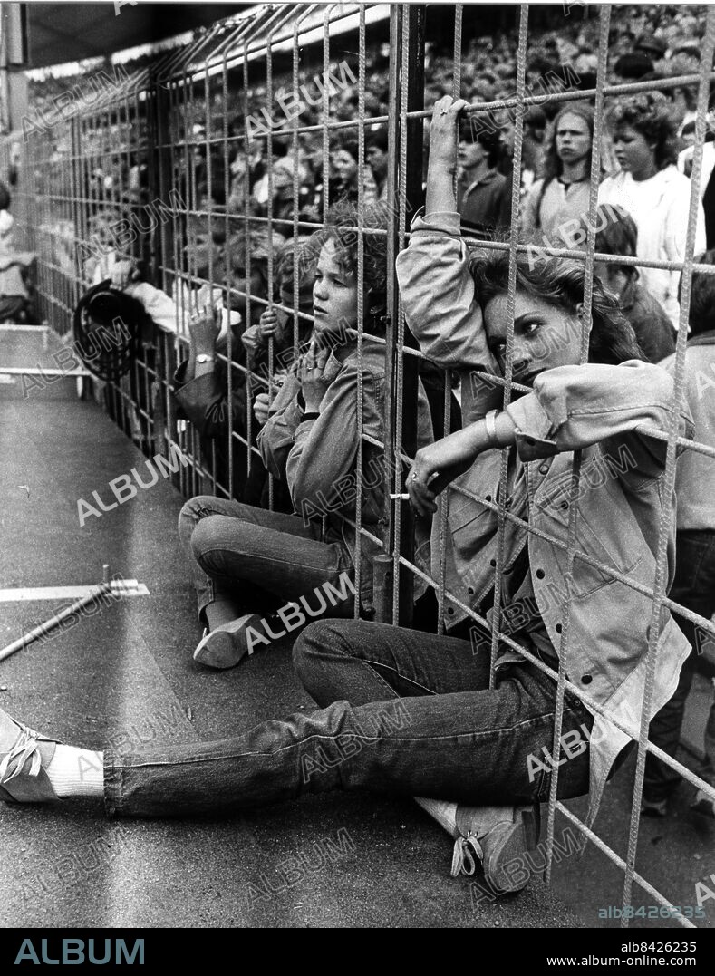 Göteborg 1983-06-11. David Bowie spelar på Nya Ullevi *** Local Caption *** GP. BERTEL FERM.