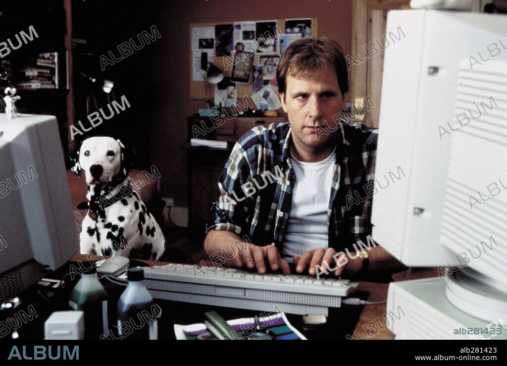 JEFF DANIELS in 101 DALMATIANS, 1996, directed by STEPHEN HEREK. Copyright WALT DISNEY PRODUCTIONS / COOTE, CLIVE.