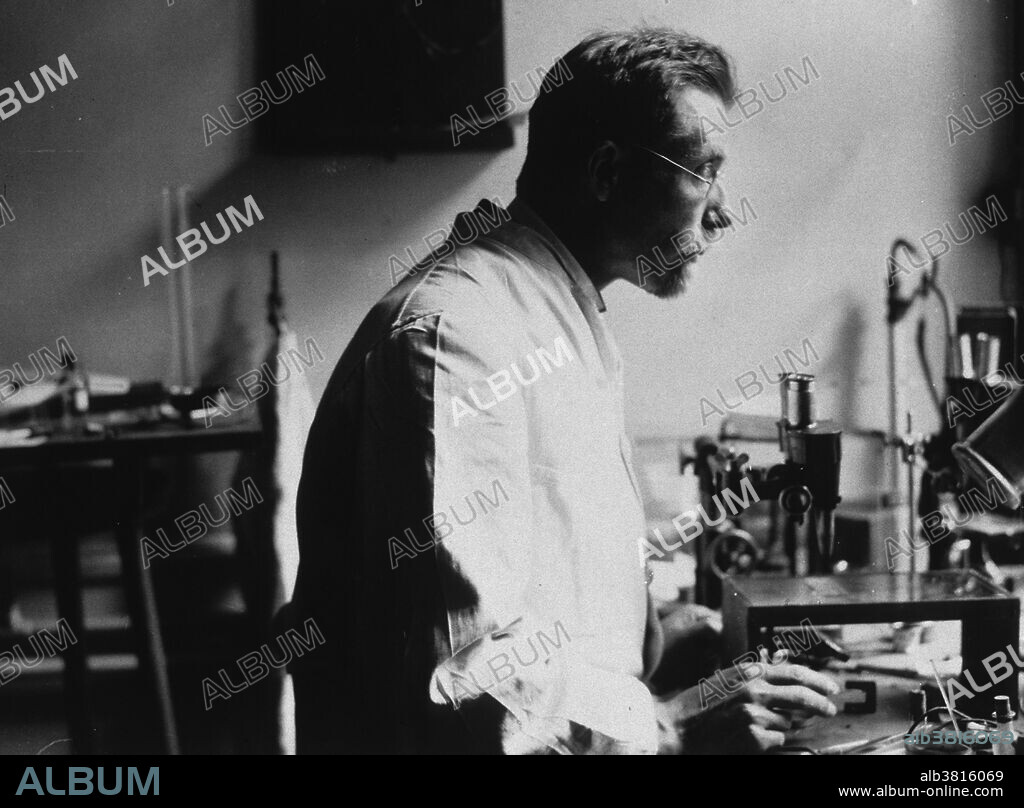 Schack August Steenberg Krogh (November 15, 1874 - September 13, 1949) was a Danish zoophysiologist and pioneer in comparative studies on animals. He contributed a number of fundamental discoveries within several fields of physiology, and is famous for developing the Krogh Principle (which states that for such a large number of problems there will be some animal of choice, or a few such animals, on which it can be most conveniently studied). In 1910 he founded the first laboratory for animal physiology (zoophysiology) at the University of Copenhagen. Much of his work was carried out in collaboration with his wife, Marie Krogh (1874-1943), a renowned scientist in her own right. In 1920 August Krogh was awarded the Nobel Prize in Physiology or Medicine for the discovery of the mechanism of regulation of the capillaries in skeletal muscle. He was first to describe the adaptation of blood perfusion in muscle and other organs according to demands through opening and closing the arterioles and capillaries. He died in 1949 at the age of 74.