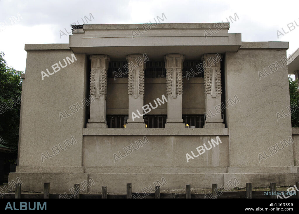 Frank Lloyd Wright (1867-1959). American architect and interior designer. Unity Temple, 1905-1907. Headquarters of the Unitarian Universalist Church. Exterior view. Oak Park. Near Chicago. State of Illinois. United States.