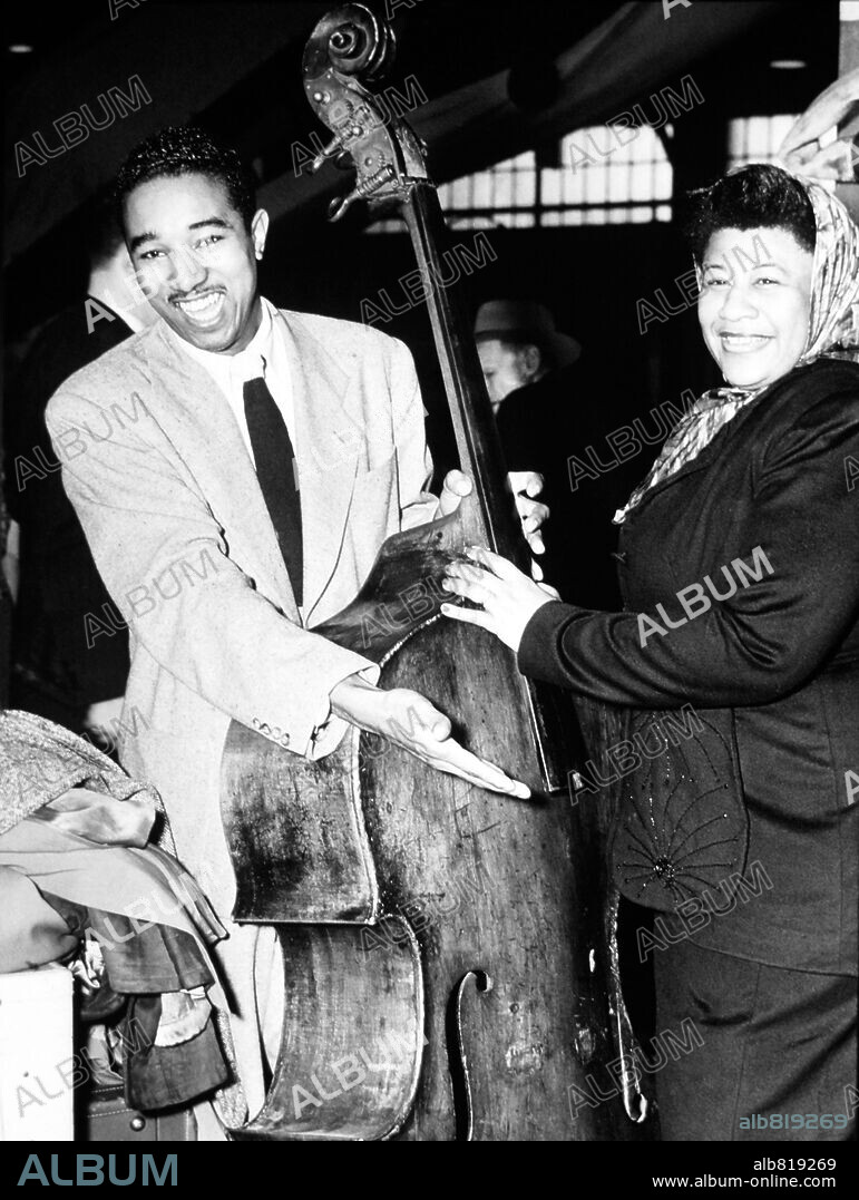 Ella Fitzgerald con Ray Brown.