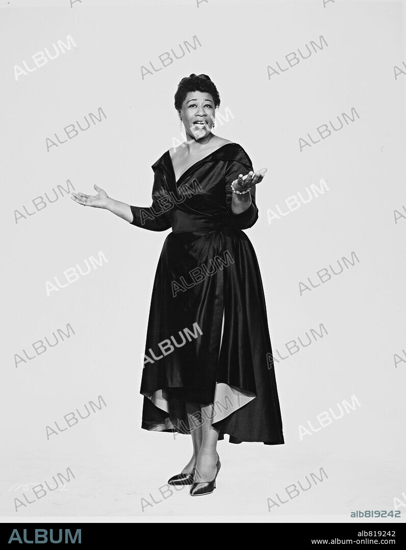 La cantante Ella Fitzgerald.