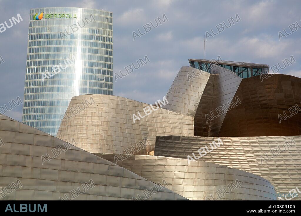 Guggenheim museum, Bilbo-Bilbao, Biscay, Basque Country, Spain.