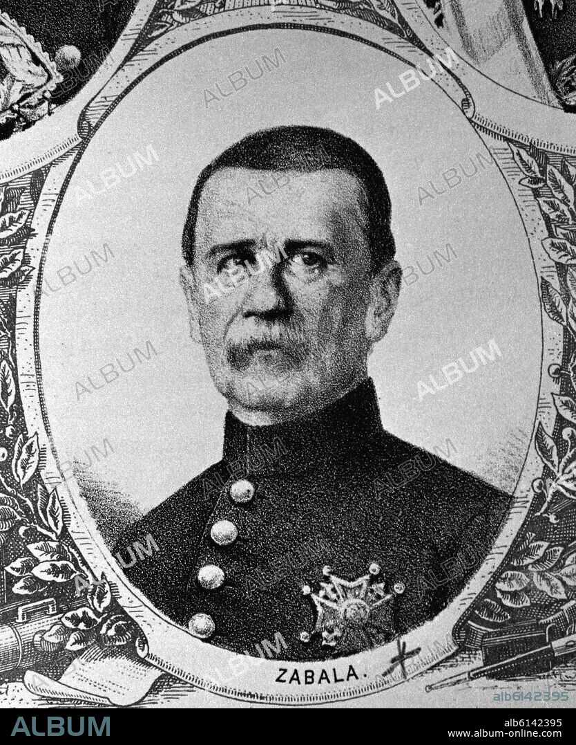 JUAN ZABALA DE LA PUENTE 1804-1879.