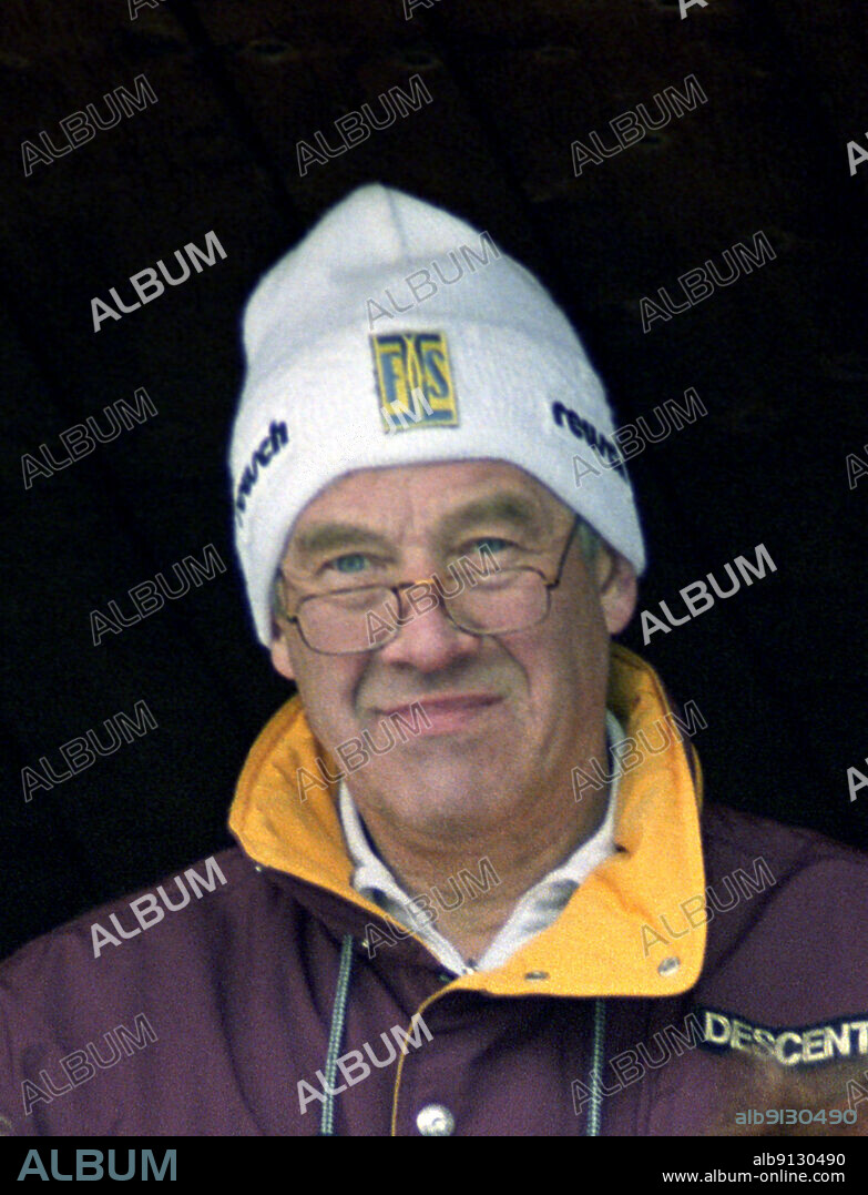 Innbruch, Austria 1993-01-03 Former skiing Torbjørn Yggeseth present at the German-Austrian Hopp week. Here in the stands. Photo: Lise Åserud / NTB / NTB.