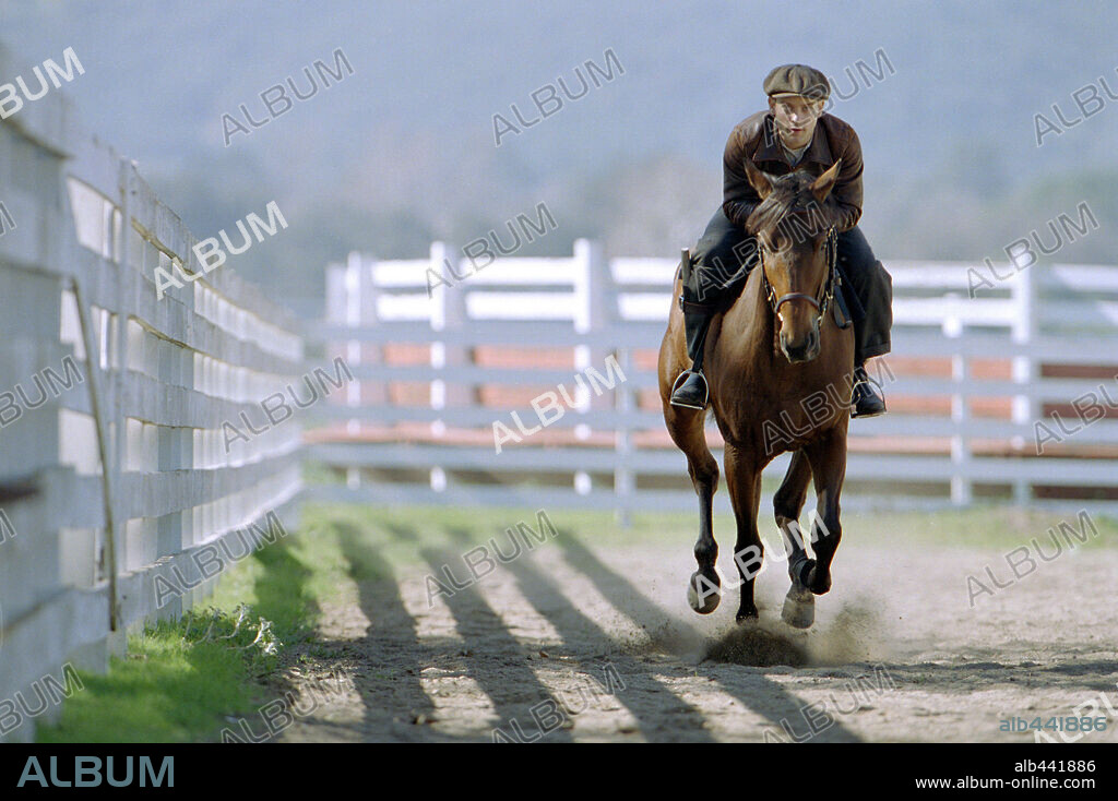 TOBEY MAGUIRE in SEABISCUIT, 2003, unter der Regie von GARY ROSS. Copyright UNIVERSAL PICTURES/DREAMWORKS SKU/SPYGLASS ENT/LANGER THAN L / DUHAMEL, FRANÇOIS.