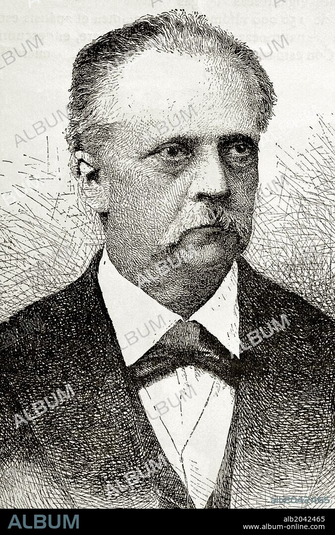 Hermann Ludwig Ferdinand von Helmholtz (* 31 de agosto de 1821? 8 de septiembre de 1894) fue un médico y físico alemán. Grabado. "Nuestro Siglo", 1883.