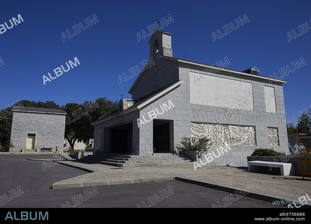 El Pardo (Madrid), 09/24/2019. Mingorrubio Cemetery, where the pantheon of Francisco Franco's family is located and where his remains will supposedly be buried. Photo: Guillermo Navarro ARCHDC.