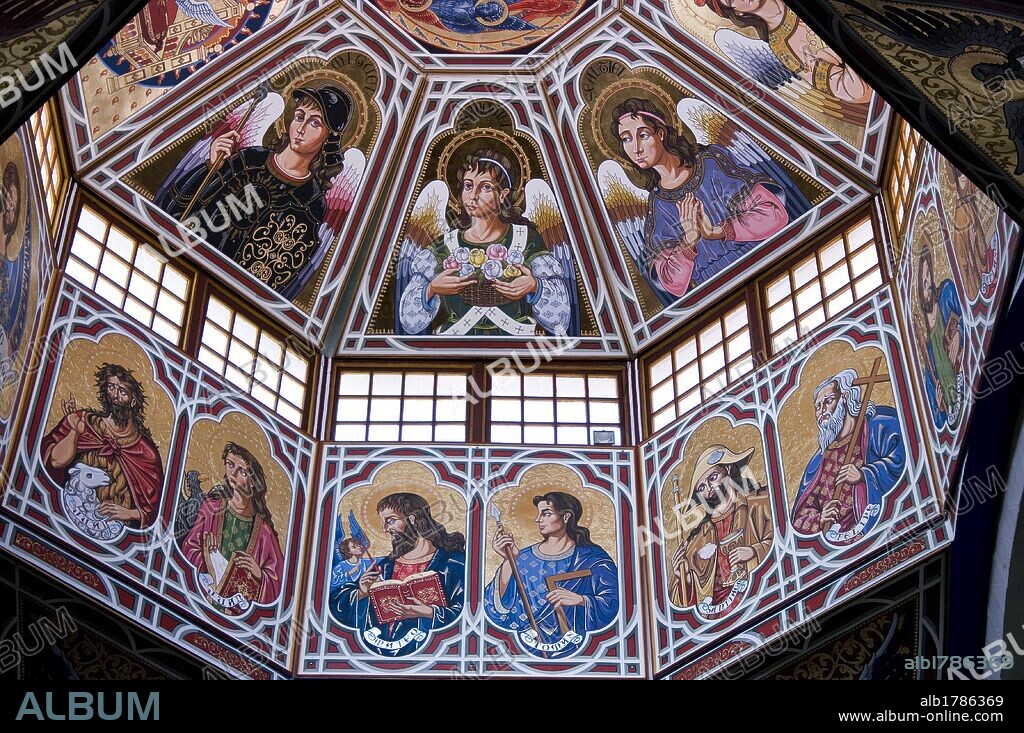 Bolivia. Oruro city. Sanctuary of the Virgin of the Socavón. .