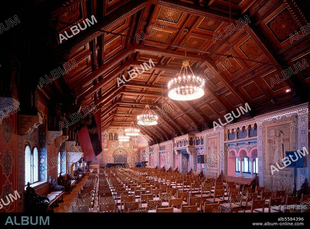Eisenach, Wartburg / Festsaal © Florian Monheim Format / Filmsize: 6 × 9 cm.