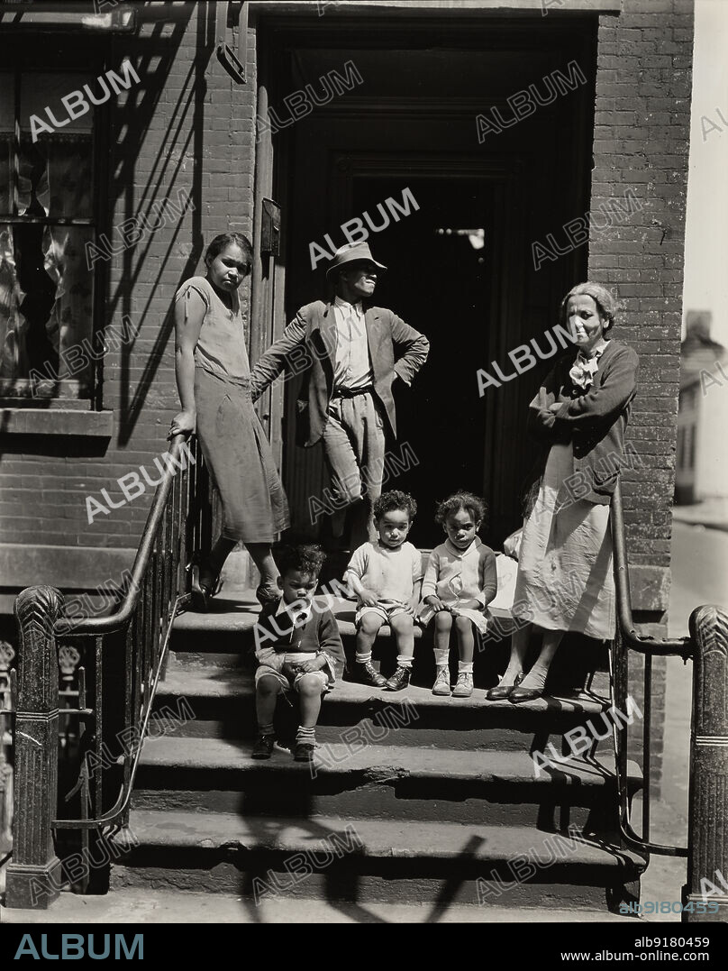 BERENICE ABBOTT. Jay Street, No. 115, 1936.