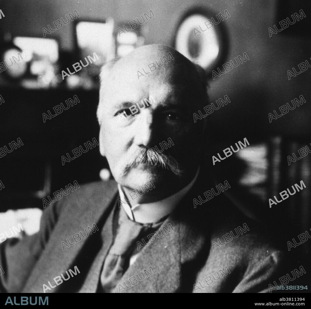 Ludwig Karl Martin Leonhard Albrecht Kossel (September 16, 1853 - July 5, 1927) was a German biochemist and pioneer in the study of genetics. He was awarded the Nobel Prize for Physiology or Medicine in 1910 for his work in determining the chemical composition of nucleic acids, the genetic substance of biological cells. Kossel isolated and described the five organic compounds that are present in nucleic acid: adenine, cytosine, guanine, thymine, and uracil. These compounds were later shown to be nucleo-bases, and are key in the formation of DNA and RNA, the genetic material found in all living cells. During the last years of Kossel's life, he conducted important research into the composition of the protein types protamines and histones, and discovered flavianic acid. He died in 1927, after a recurring attack of angina pectoris.