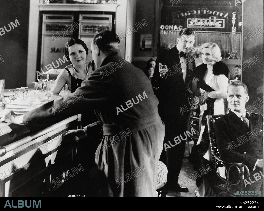 HENRY KENDALL and JOAN BARRY in EAST OF SHANGHAI, 1931 (RICH AND STRANGE), directed by ALFRED HITCHCOCK. Copyright BR INTERNATIONAL PICTURES.