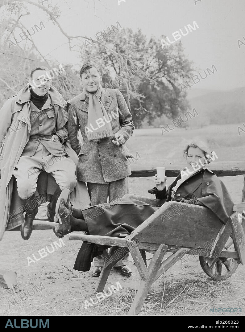 GERTRUDE MICHAEL, HERBERT MARSHALL and ROBERT FLOREY in FORGOTTEN FACES, 1936 (TILL WE MEET AGAIN), directed by ROBERT FLOREY. Copyright PARAMOUNT PICTURES.