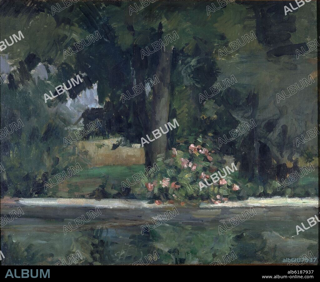 PAUL CEZANNE. PAISAJE SIN IDENTIFICAR.