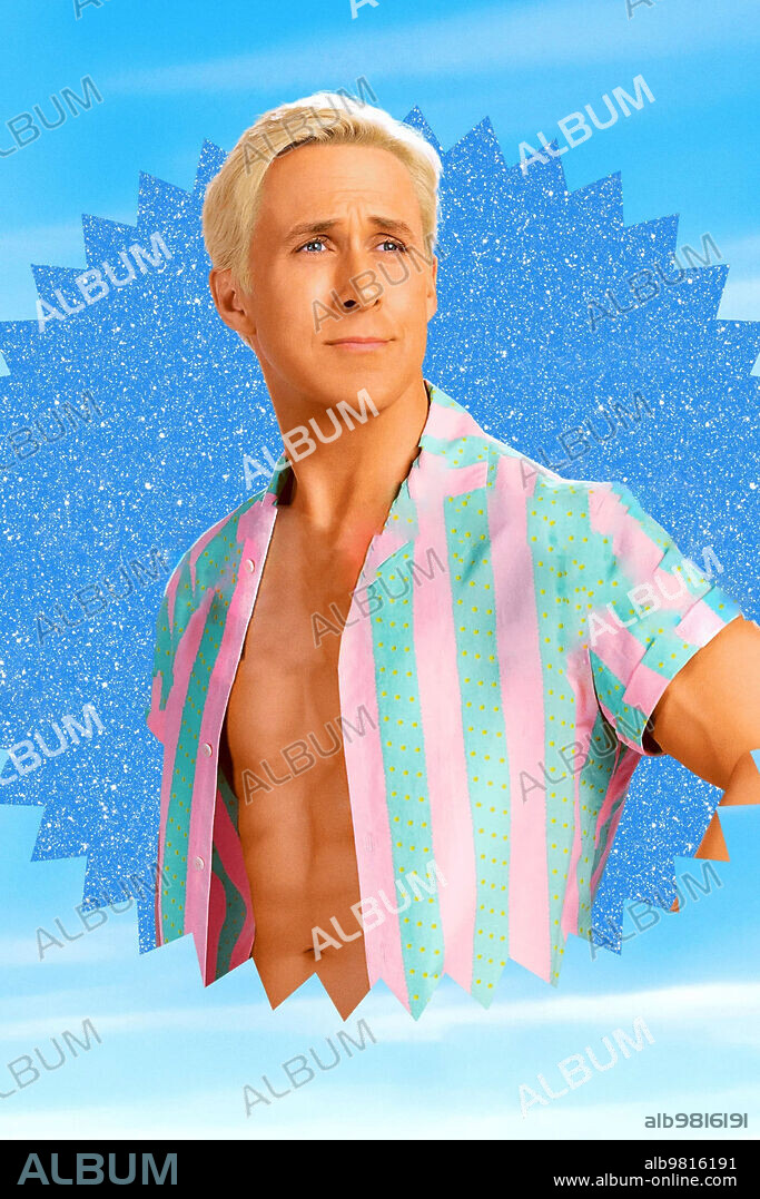 RYAN GOSLING en BARBIE, 2023, dirigida por GRETA GERWIG. Copyright WARNER BROS.