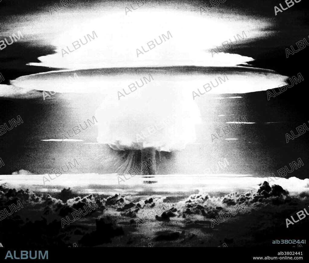 Castle Bravo was the code name given to the first United States test of a dry fuel hydrogen bomb, detonated on March 1, 1954, at Bikini Atoll, Marshall Islands. Castle Bravo was the most powerful nuclear device ever detonated by the US, with a yield of 15 megatons of TNT. Fallout from the detonation, intended to be a secret test, fell on residents of Rongelap and Utirik atolls and spread around the world. The islanders were not evacuated until three days later and suffered radiation sickness. They were returned to the islands three years later but were removed again when their island was found to be unsafe. Operation Castle was a United States series of high-yield nuclear tests by Joint Task Force 7 beginning in March 1954. Conducted as a joint venture between the AEC and the DOD, the ultimate objective of the operation was to test designs for an aircraft-deliverable thermonuclear weapon. Operation Castle was considered to be a success as it proved the feasibility of deployable dry fuel designs for thermonuclear weapons. Public reaction to the tests and an awareness of the long-range effects of nuclear fallout has been attributed as being part of the motivation for the Partial Test Ban Treaty of 1963.