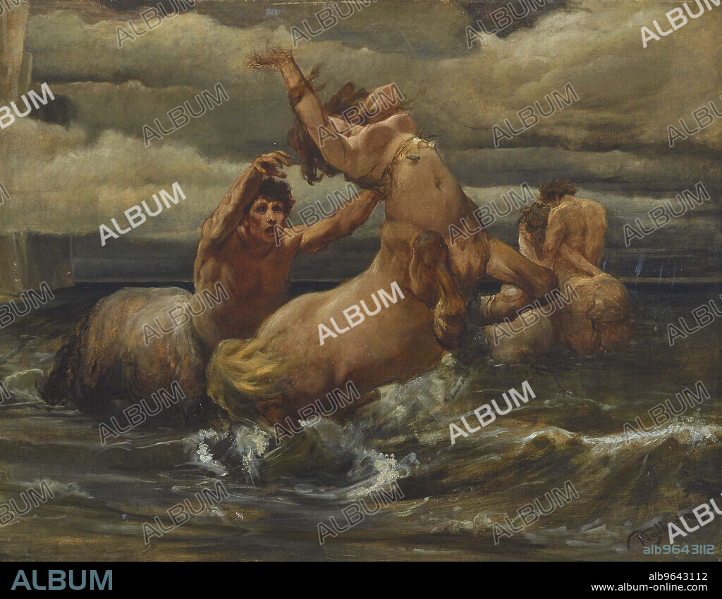 BRUNO PIGLHEIN. Centaurs in the sea.