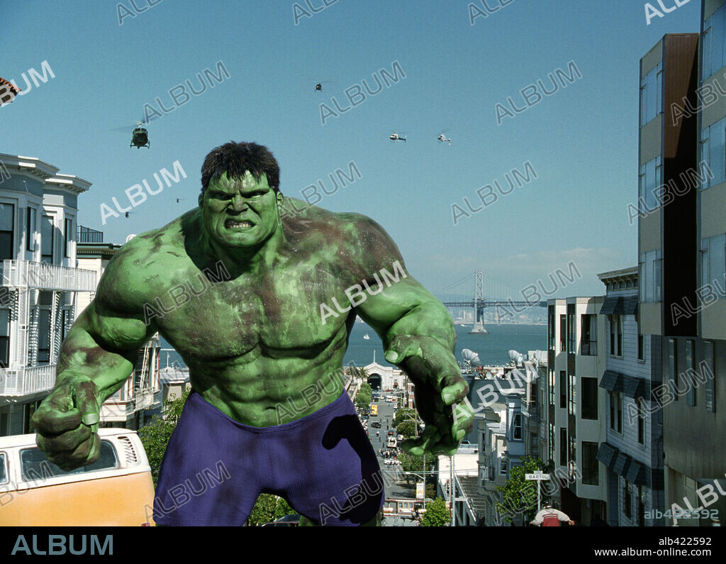 HULK, 2003, dirigida por ANG LEE. Copyright UNIVERSAL PICTURES / ILM.