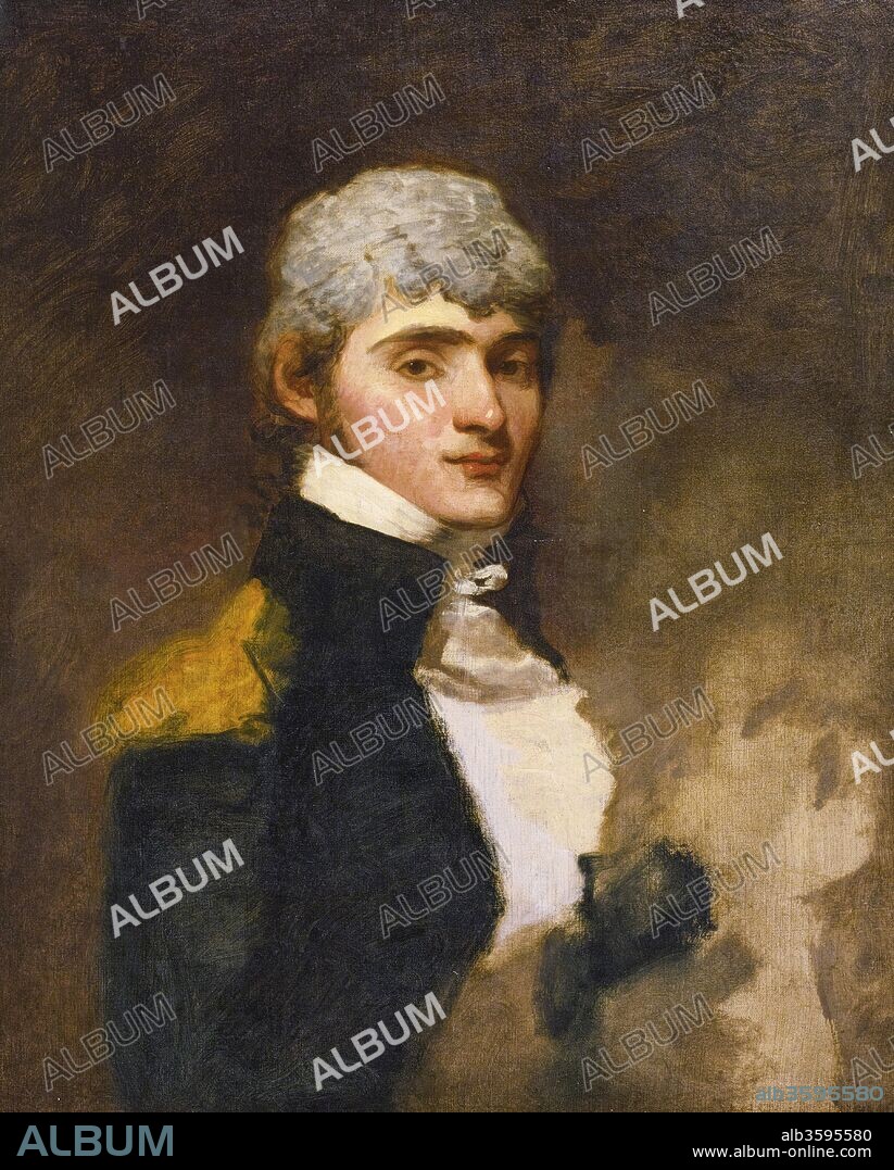 GILBERT STUART. Portrait of Jérôme Bonaparte (1784-1860).