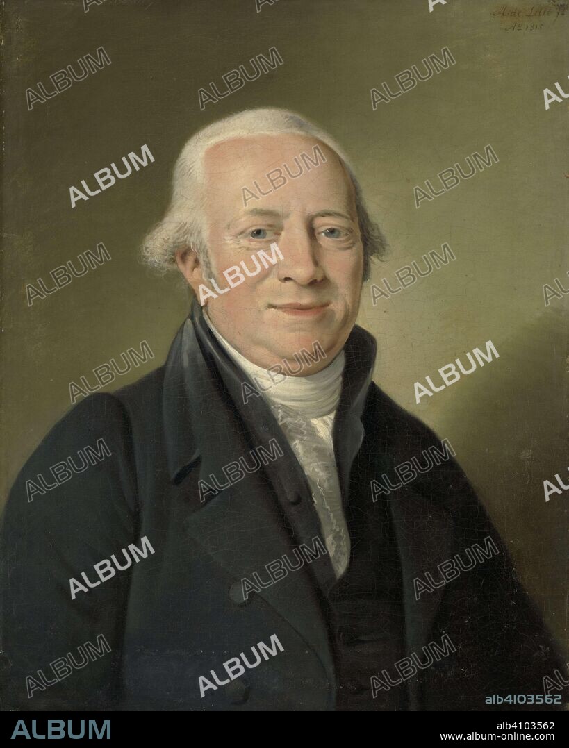 ADRIAAN DE LELIE. Cornelis Sebille Roos (1754-1820), Amsterdam Art Dealer and Keeper of the Nationale Konst-Gallery in Huis ten Bosch, The Hague. Dating: 1815. Measurements: h 68 cm × w 54.3 cm; d 9 cm.