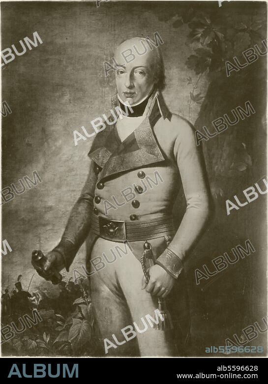Karl, Erzherzog von Österreich, Heerführer Florenz 5.9.1771 - Wien 30.4.1847. Porträt. Gemälde, um 1800, von Johann Baptist Seele (1774-1814). Öl auf Leinwand, 116 × 87,5 cm. Stuttgart, Staatsgalerie.