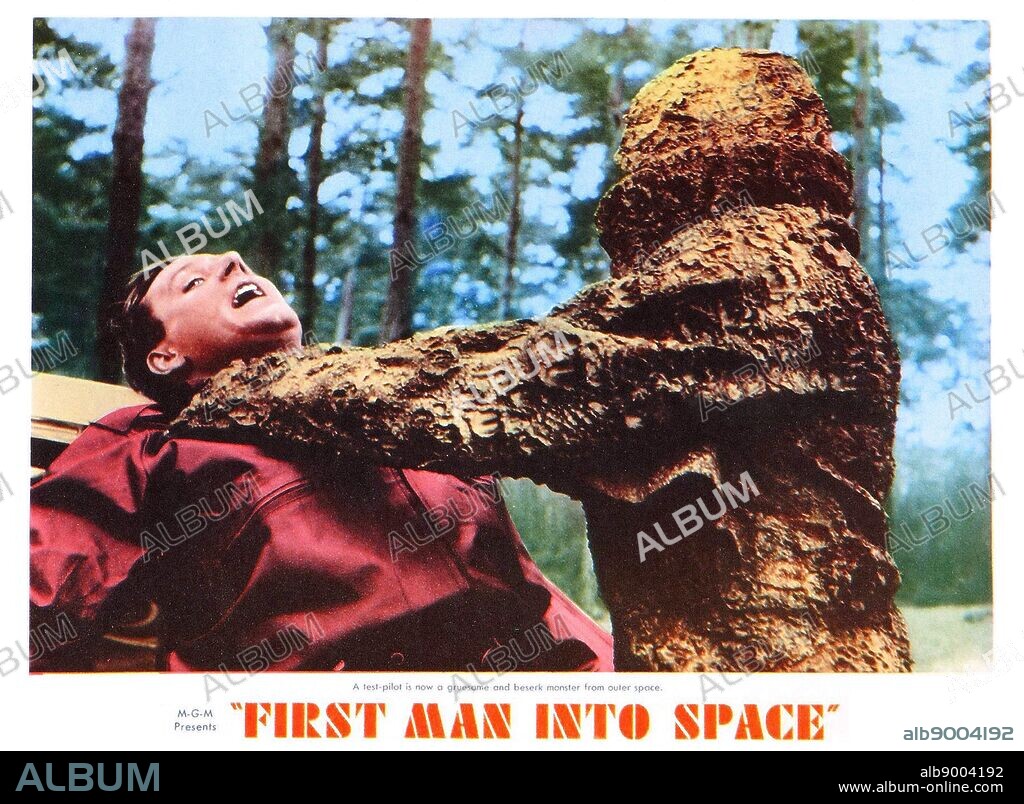 First Man Into Space' a 1959 science fiction horror starring Marshall Thompson and Marla Landi.