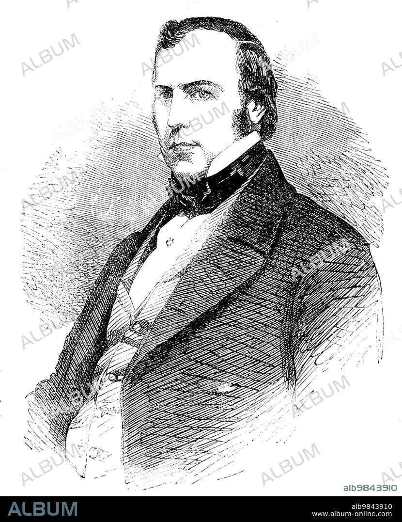 Mr. John Thwaites, Chairman of the Metropolitan Board of Works - from a photograph by Cox, 1858. First Chairman of the Metropolitan Board of Works, and the first Leader of local government in London. 'During the agitation of 1848-9 among the gas consumers of the metropolis, for the purpose of reducing the price of gas to 4s. per 1000 feet, he was chairman of a large gas-consumers' committee, representing the boroughs of Lambeth, Southwark, and Greenwich, which eventually, owing to the obstinacy of the old companies, called the Surrey Gas-Consumers' Company into existence, Mr. Thwaites being appointed one of the trustees on the part of the gas consumers...During the high price of coals at the close of the year 1856 an arrangement was entered into by the gas companies south of the Thames to allot to each company a given district for its exclusive supply of gas, thereby effecting a considerable reduction in the amount of waste caused by the pipes of one company having to traverse through large and unprofitable districts. But when the companies sought to stamp this arrangement with the authority of an Act of Parliament, and thereby establish a monopoly, Mr. Thwaites, in conjunction with his co-trustees, successfully resisted the attempt'. From "Illustrated London News", 1858.