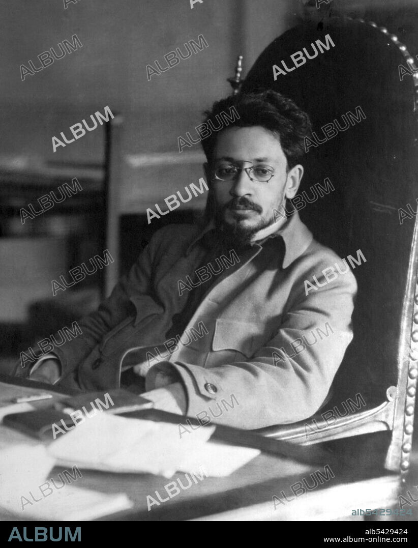 Yakov Mikhailovich Sverdlov (1885 - 1919), Bolshevik Party administrator and chairman of the All-Russian Central Executive Committee from 1917 to 1919. He is sometimes regarded as the first head of state of the Soviet Union.