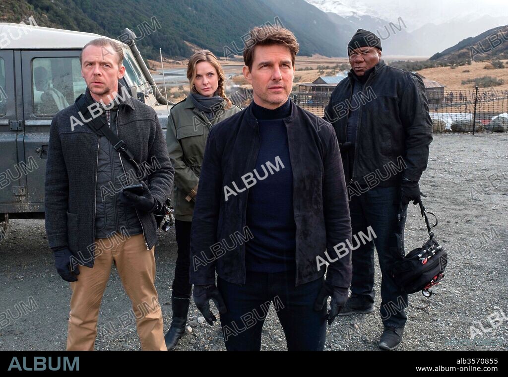 REBECCA FERGUSON, SIMON PEGG, TOM CRUISE and VING RHAMES in MISSION: IMPOSSIBLE-FALLOUT, 2018, directed by CHRISTOPHER MCQUARRIE. Copyright PARAMOUNT PICTURES.